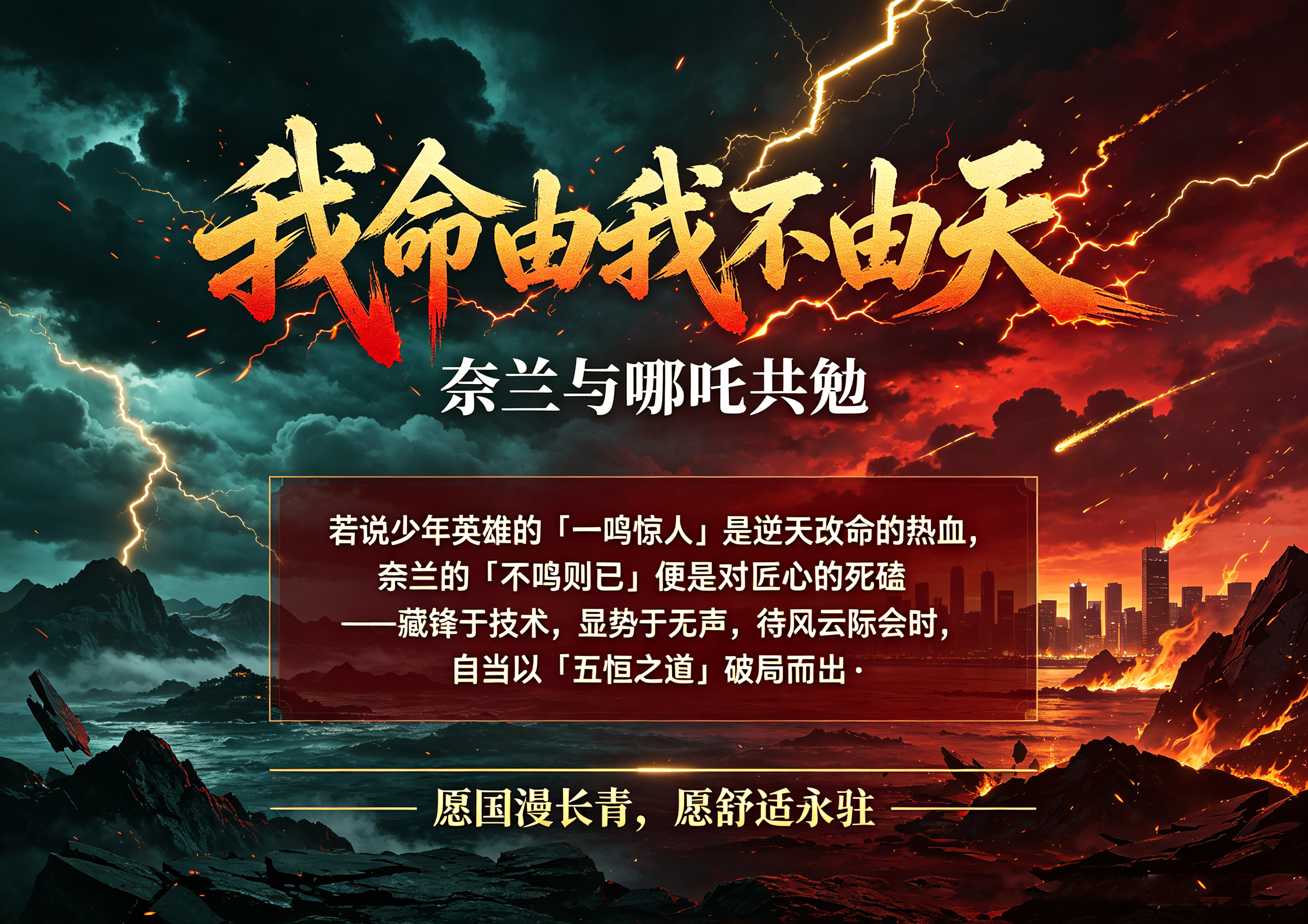 【恭贺《哪吒2》票房炸裂！奈兰愿与少年英雄共守初心】